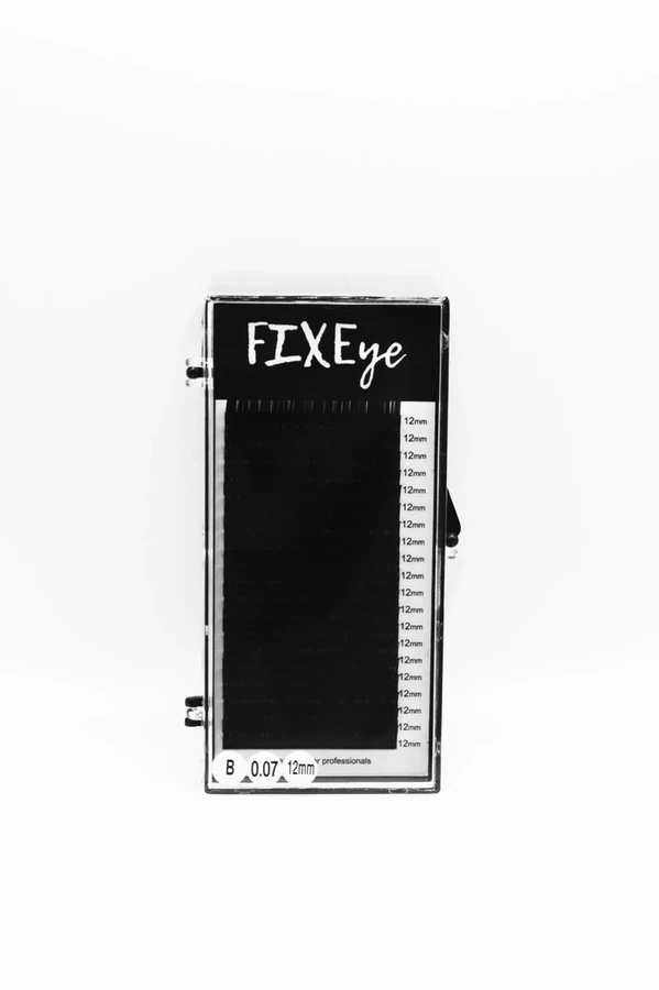 Вії для нарощування FIXEye HYLON LASH 20 B-0.07 х 12 мм