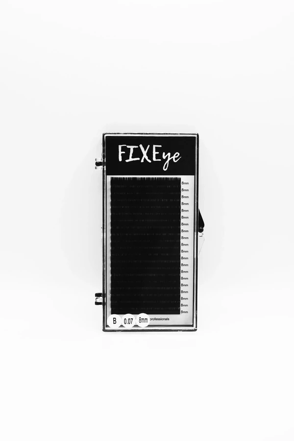 Вії для нарощування FIXEye HYLON LASH 20 B-0.07 х 8 мм