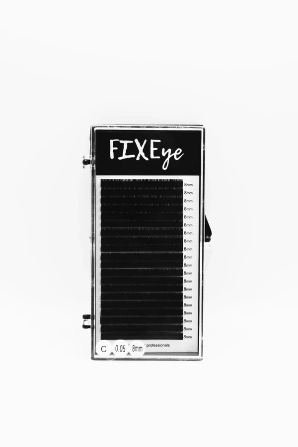 Вії для нарощування FIXEye HYLON LASH 20 C-0.05 х 8 мм