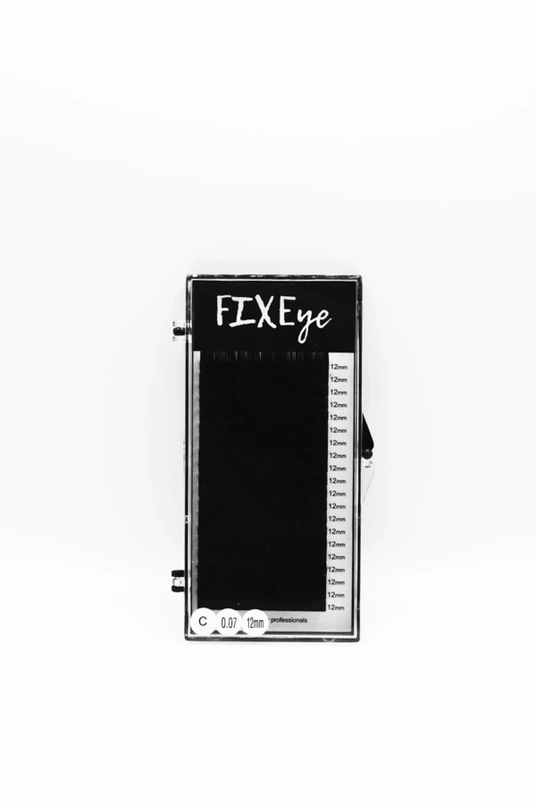 Вії для нарощування FIXEye HYLON LASH 20 C-0.07 х 12 мм