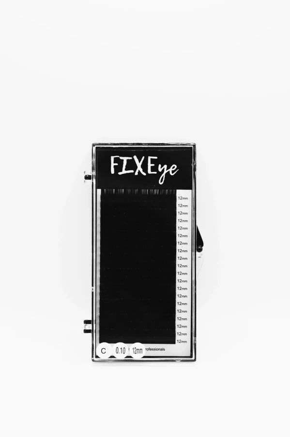 Вії для нарощування FIXEye HYLON LASH 20 C-0.10 х 12 мм