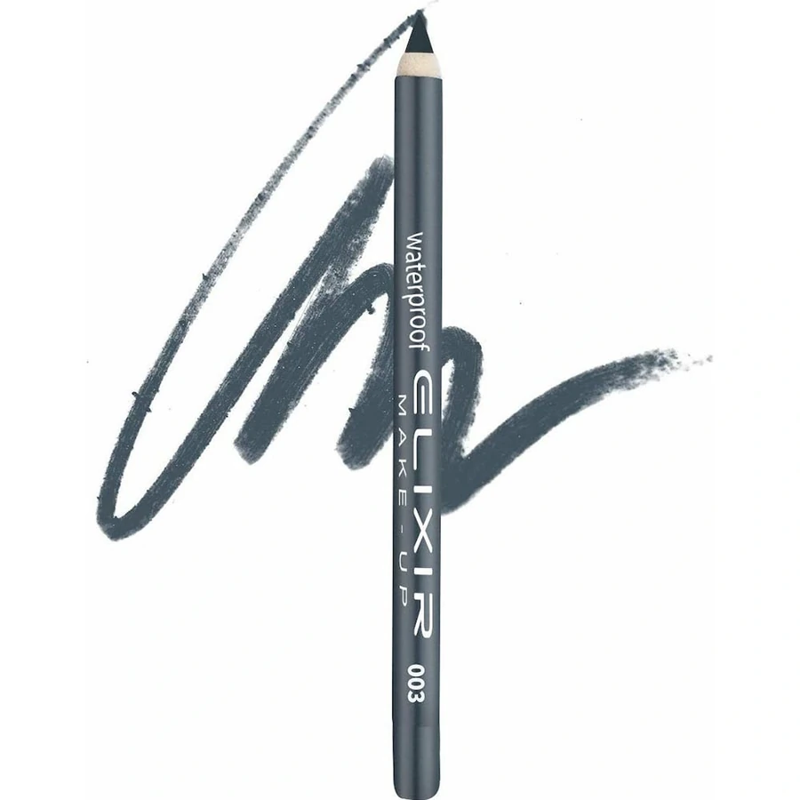 Олівець для очей водостійкий Elixir Waterproof Eye 003 Iron сірий