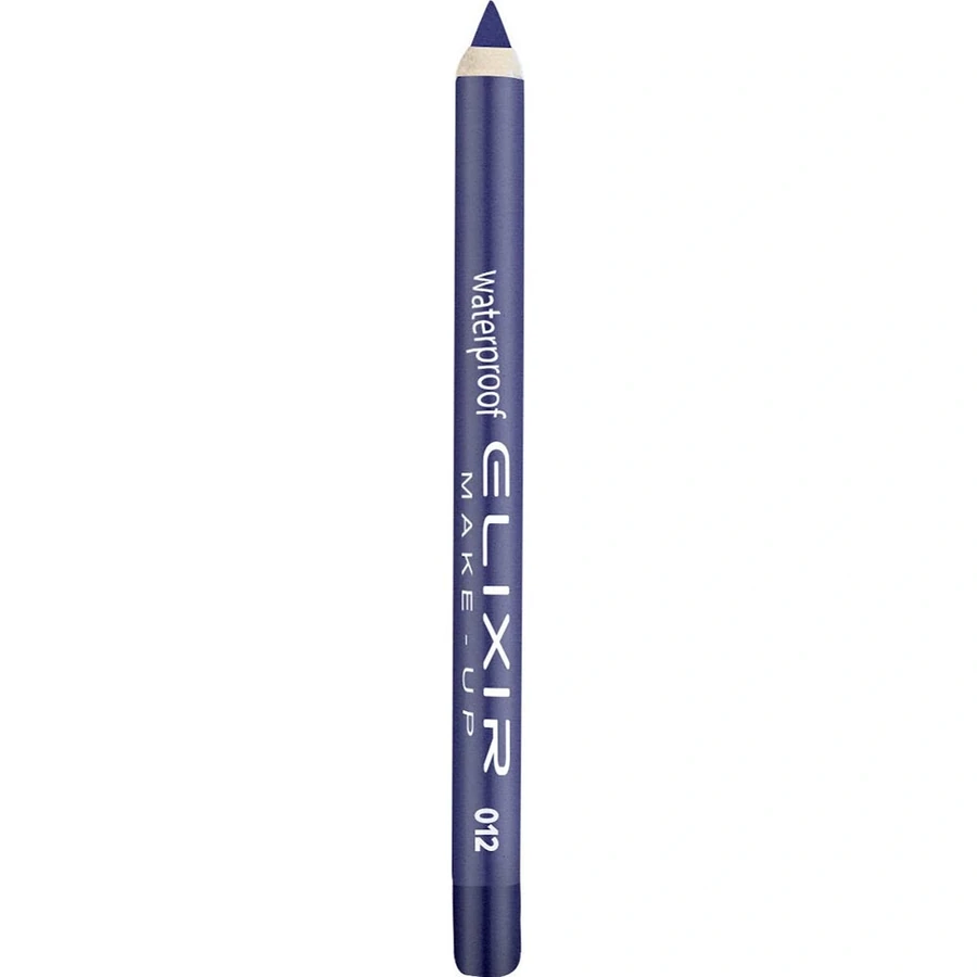 Олівець для очей водостійкий Elixir Waterproof Eye 012 Dark Laventer темно-лавандовий