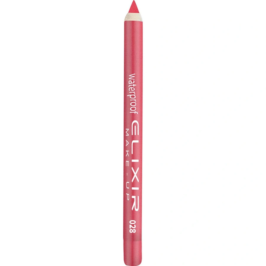 Водостійкий олівець для губ Elixir 028 Coral