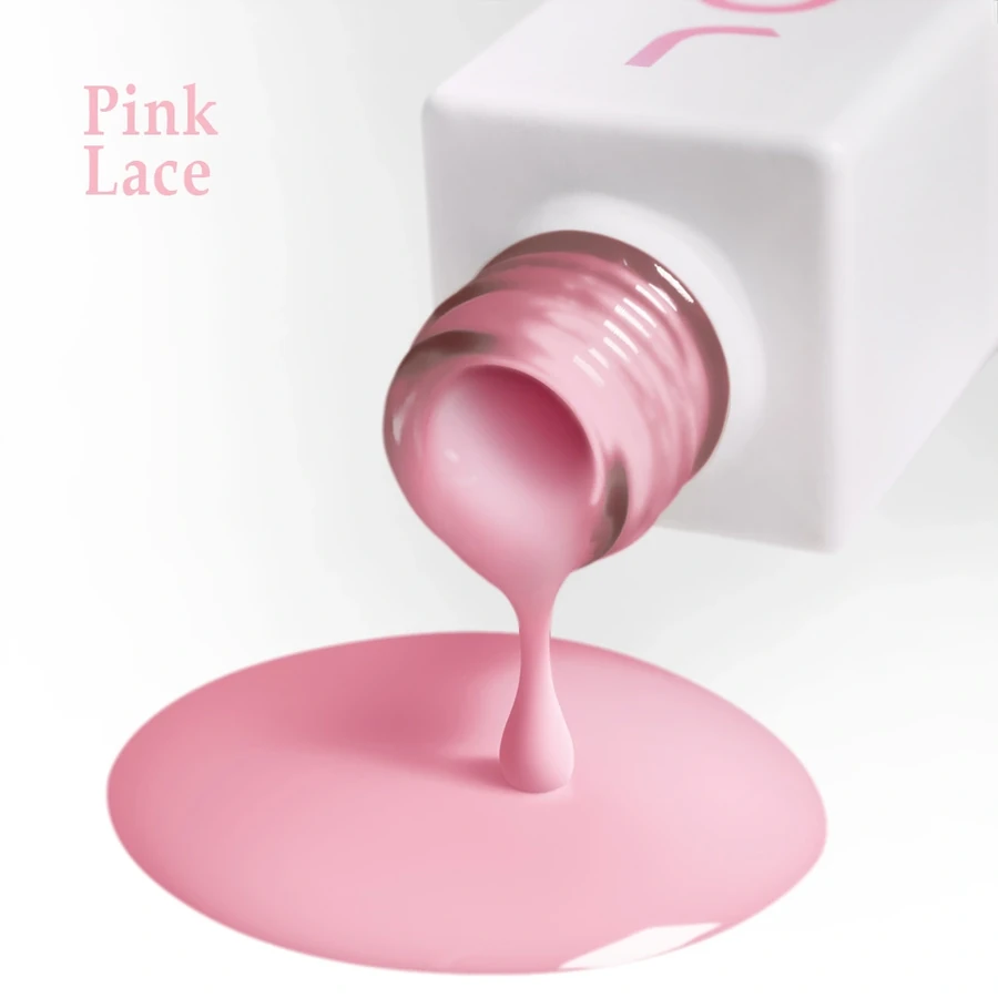 Рідкий гель для укріплення та моделювання JOIA PolyLiquid gel Pink Lace рожевий 8 мл