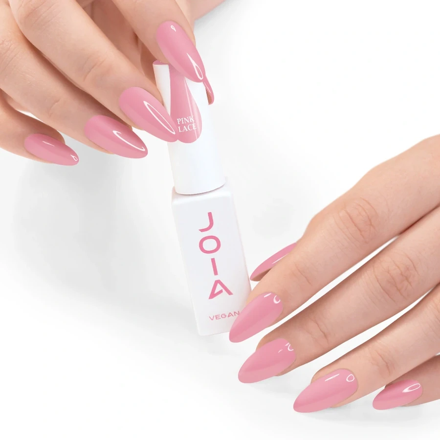 Рідкий гель для укріплення та моделювання JOIA PolyLiquid gel Pink Lace рожевий 8 мл