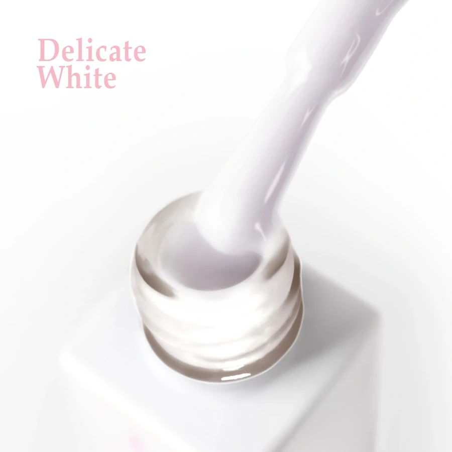 Рідкий гель для укріплення та моделювання JOIA PolyLiquid gel Delicate White білий 8 мл
