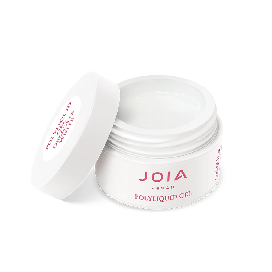 Рідкий гель для укріплення та моделювання JOIA PolyLiquid gel Delicate White 15 мл