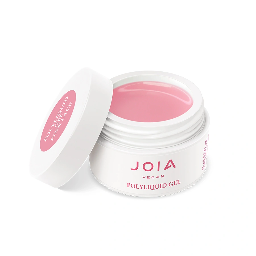 Рідкий гель для укріплення та моделювання JOIA PolyLiquid gel Pink Lace 15 мл