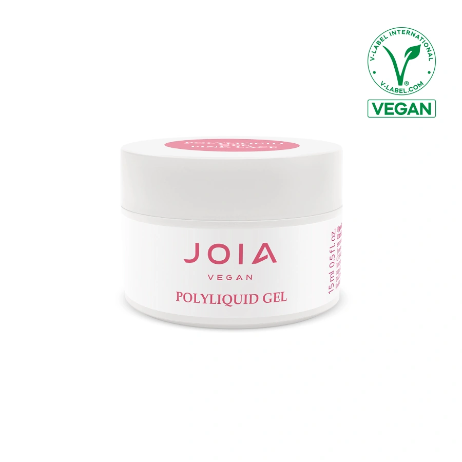 Рідкий гель для укріплення та моделювання JOIA PolyLiquid gel Pink Lace 15 мл