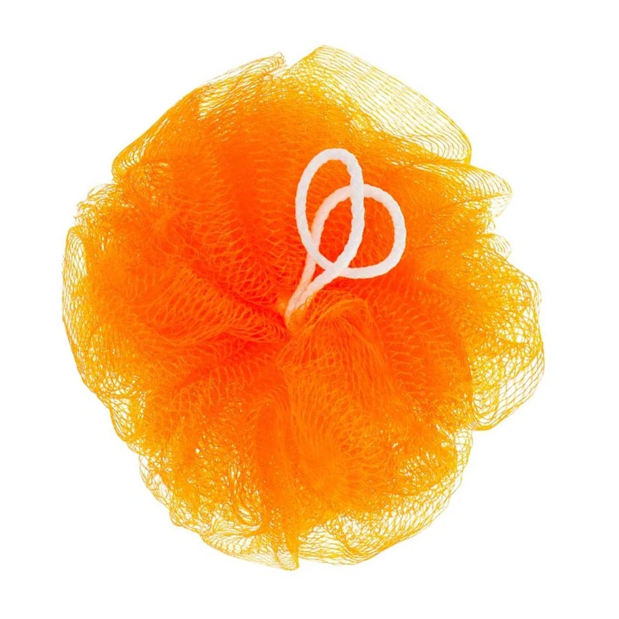 Мочалка для душу Гарні речі Shower Sponge Orange помаранчева