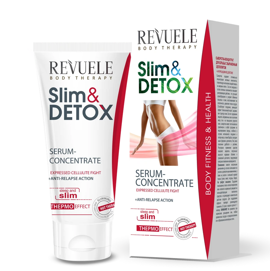 Сироватка-концентрат проти целюліту Revuele Slim & Detox Serum-Concentrate 200 мл