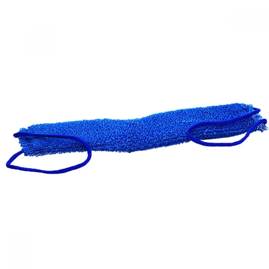 Мочалка для тіла масажна Гарні речі Massage Washcloth for Shower Blue синя