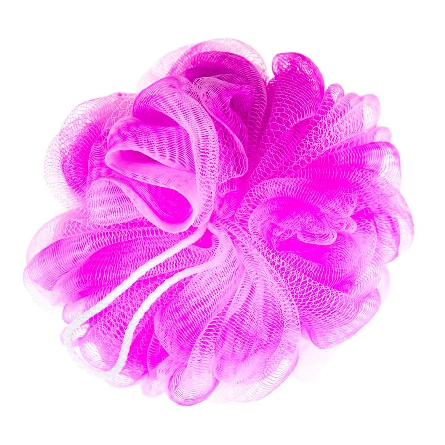 Мочалка для душу Гарні речі Shower Sponge White-Pink біло-рожева