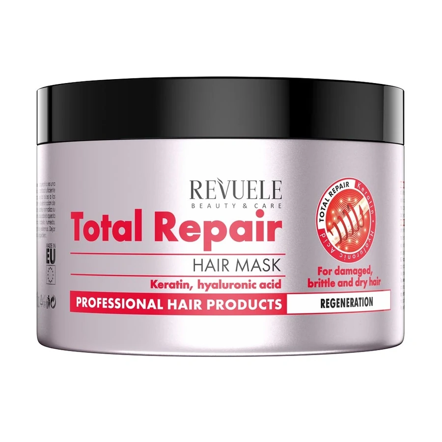 Маска для пошкодженого, ламкого та сухого волосся Revuele Total Repair Hair Mask 500 мл