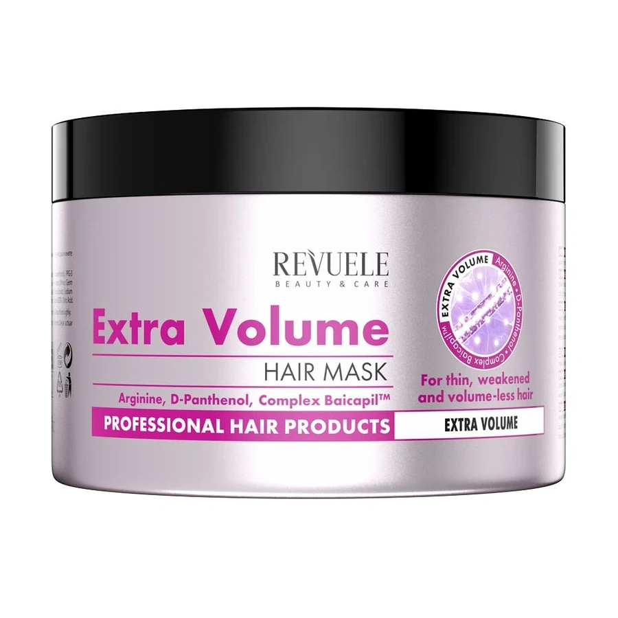 Маска для волосся Екстра об`єм Revuele Extra Volume Hair Mask 500 мл