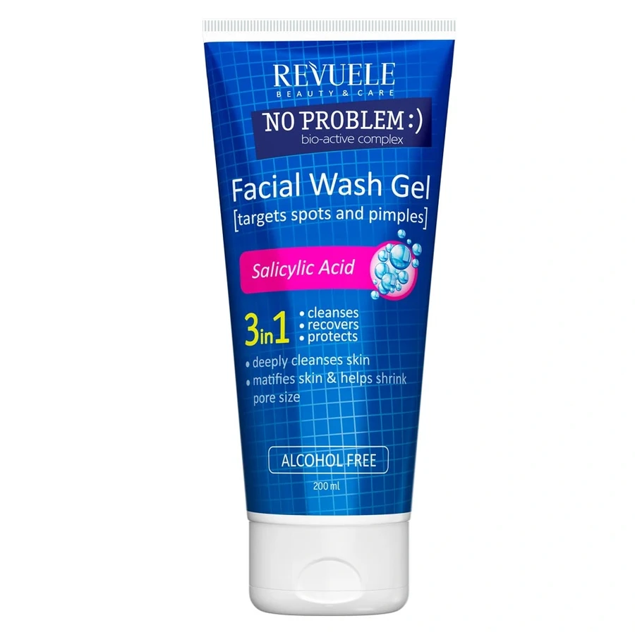 Revuele No Problem Facial Wash Gel with Salicylic Acid 200 мл