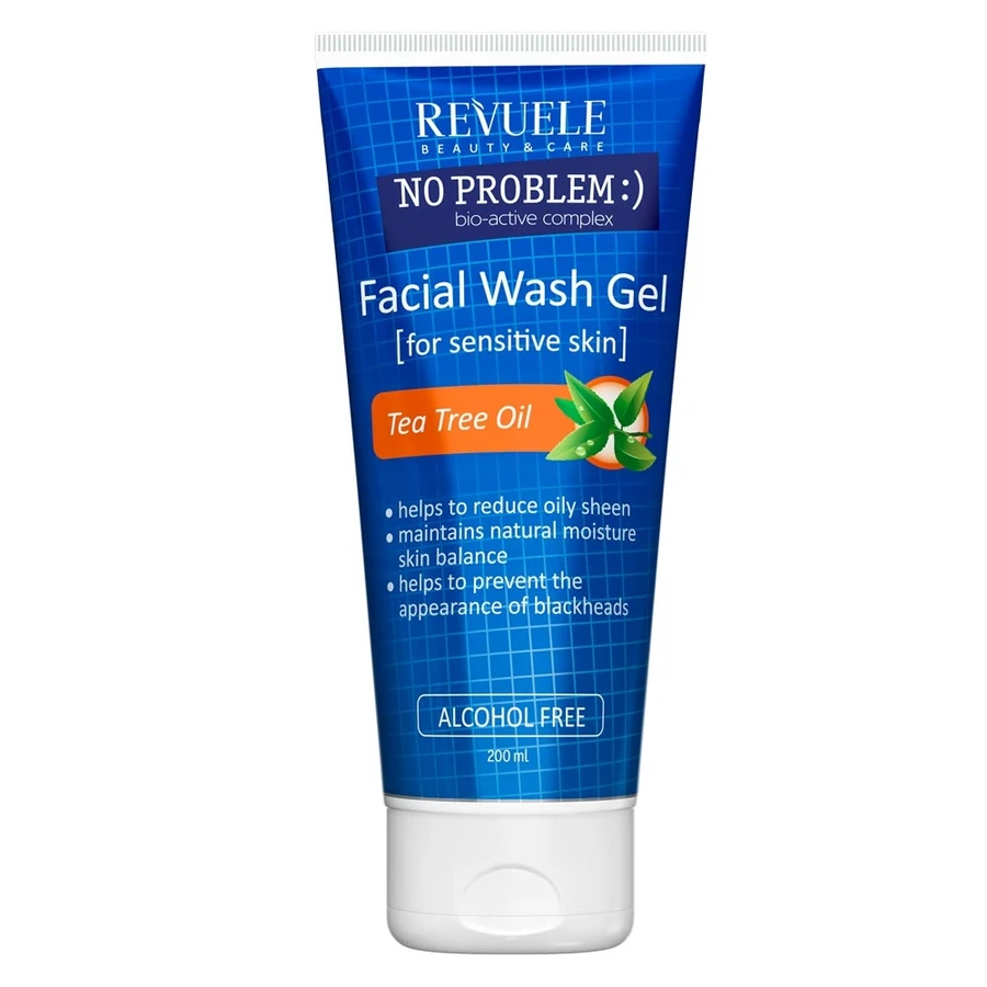 Revuele No Problem Facial Wash Gel with Tea Tree Oil 200 мл