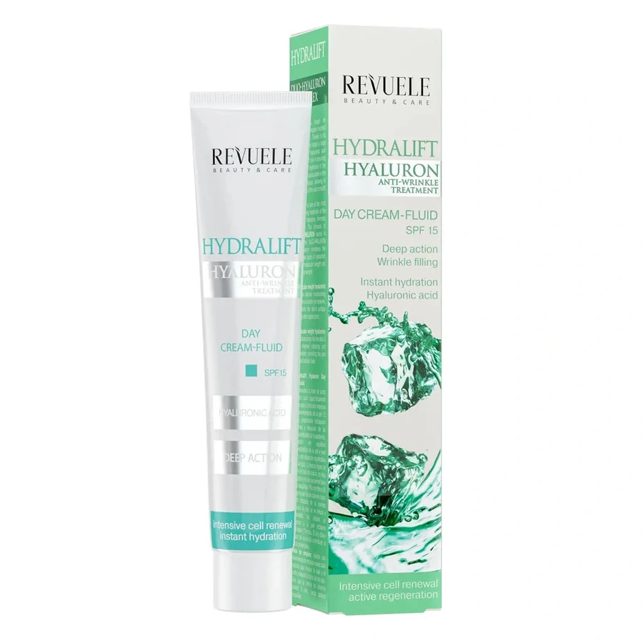 Крем-флюїд для обличчя денний Revuele Hydralift Hyaluron Day Cream-Fluid 15 SPF 50 мл