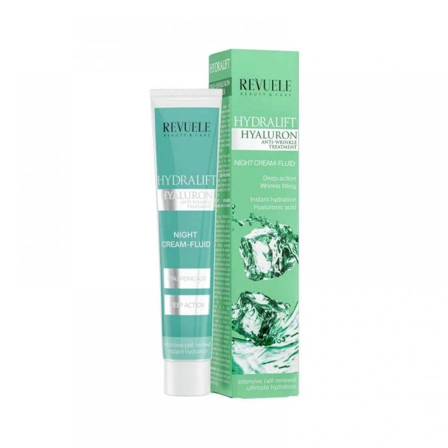 Крем-флюїд для обличчя нічний Revuele Hydralift Hyaluron Night Cream-Fluid 50 мл