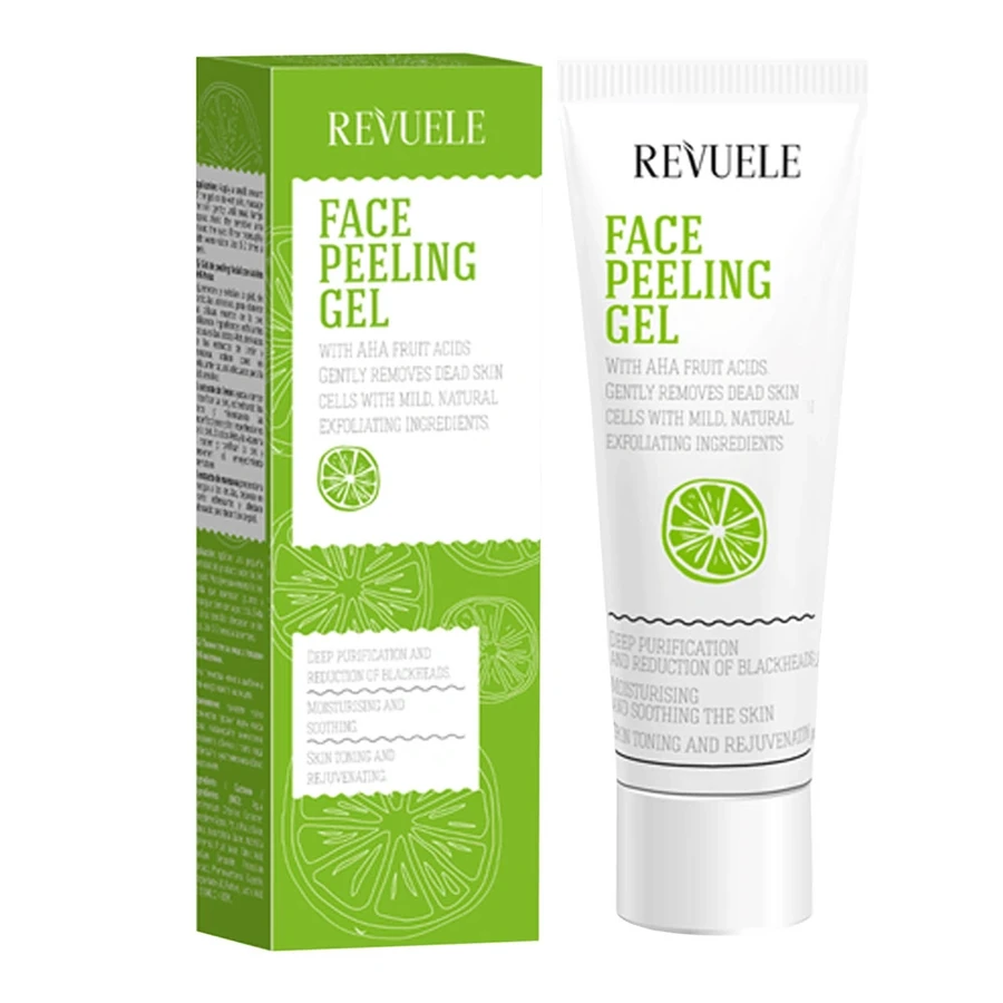 Гель-пілінг для обличчя з фруктовими кислотами АНА Revuele Face Peeling Gel with АНА Fruit Acids 80 мл