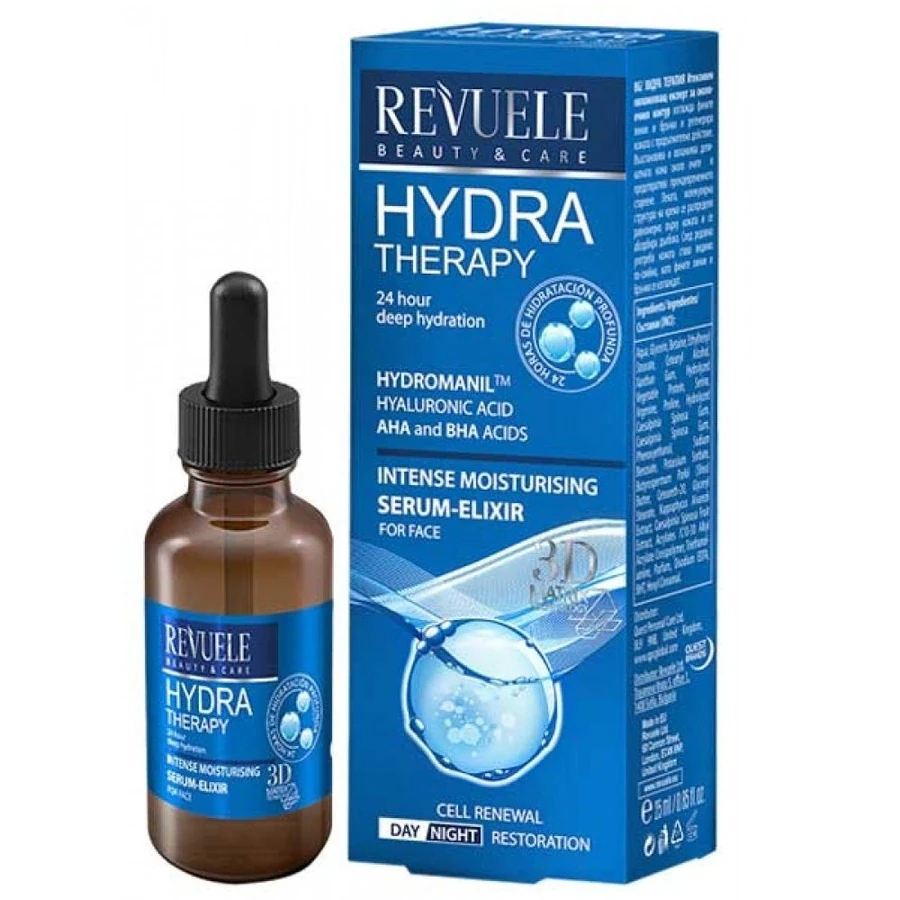 Revuele Hydra Therapy Intense Moisturising Serum-Elixir 25 мл