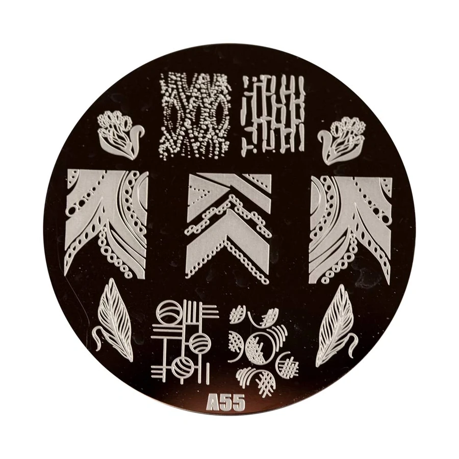 Пластина для стемпінгу Ronney Stamping Palette RN 00410