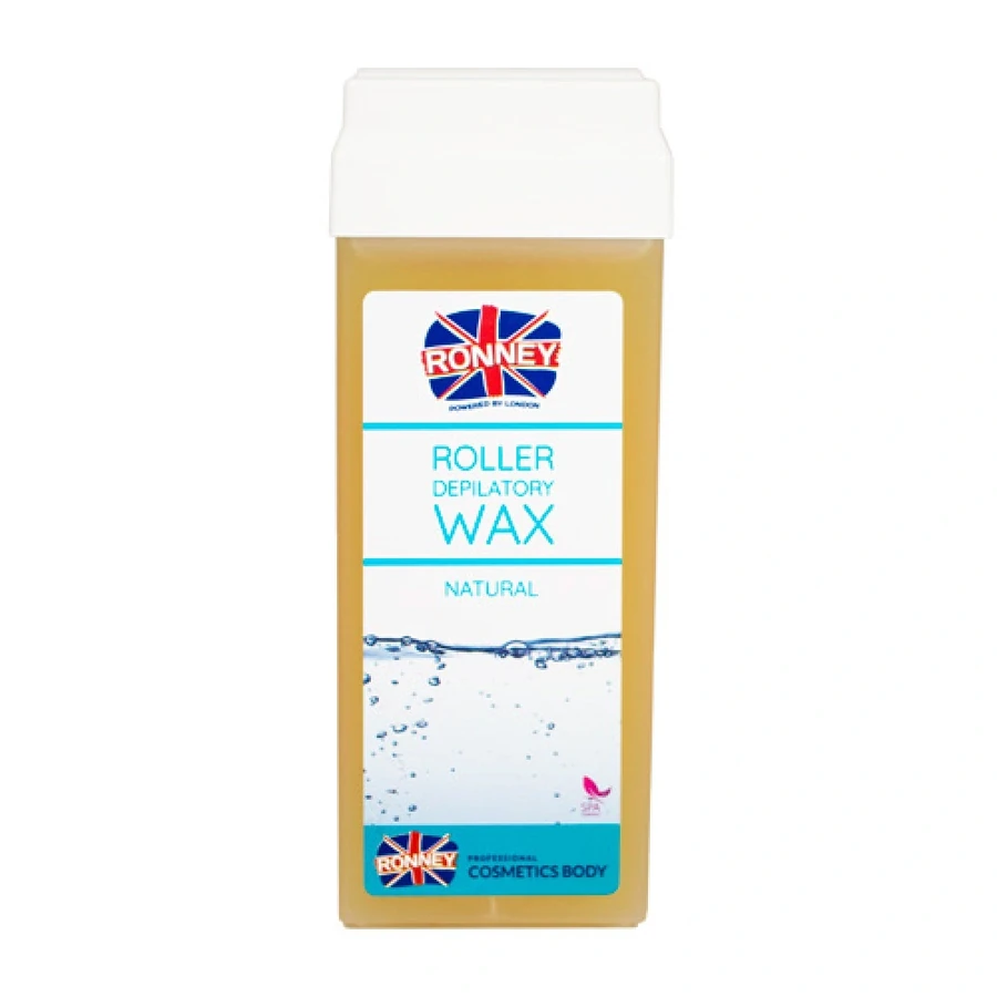 Віск для депіляції у картриджі Ronney Roller Depilatory Wax Natural натуральний 100 мл