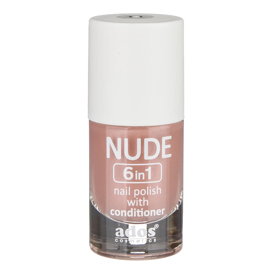 ados Nude Nail Polish with Conditioner 6in1 №11 8 мл