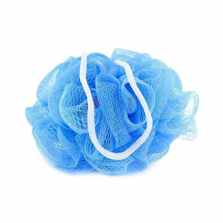 Мочалка для душу Бантік Гарні речі Shower Sponge Blue-Light Blue синьо-блакитна