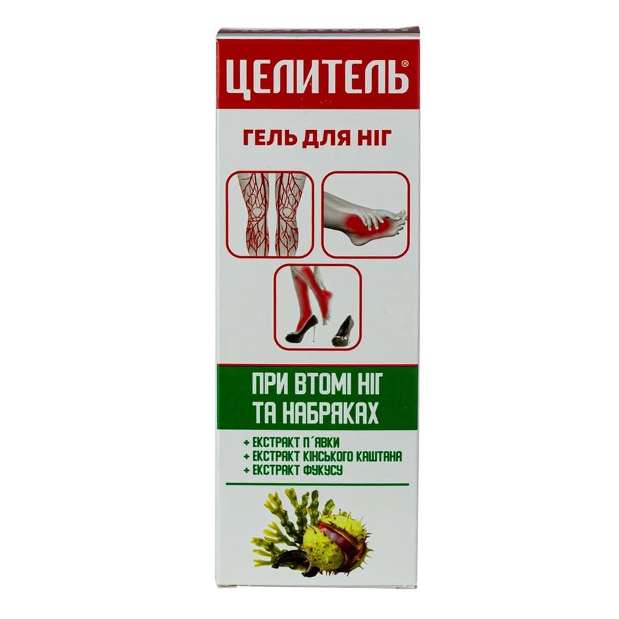 Гель для ніг при втомі ніг та набряках Aromat Foot Gel for Tired Legs and Edema Healer 70 г