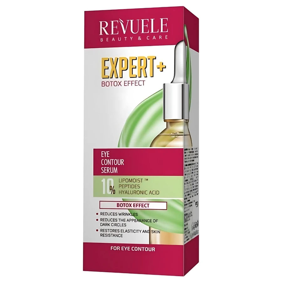 Сироватка для контуру очей з ефектом ботоксу Revuele Expert+ Eye Contour Serum Botox Effect 25 мл