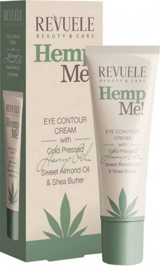 Крем для контуру очей з маслом конопель Revuele Hemp Me! Eye Contour Cream with Hemp Oil 35 мл