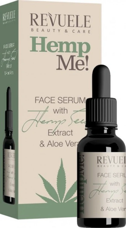 Сироватка для обличчя з олією конопель Revuele Hemp Me! Face Serum with Hemp Seed 30 мл