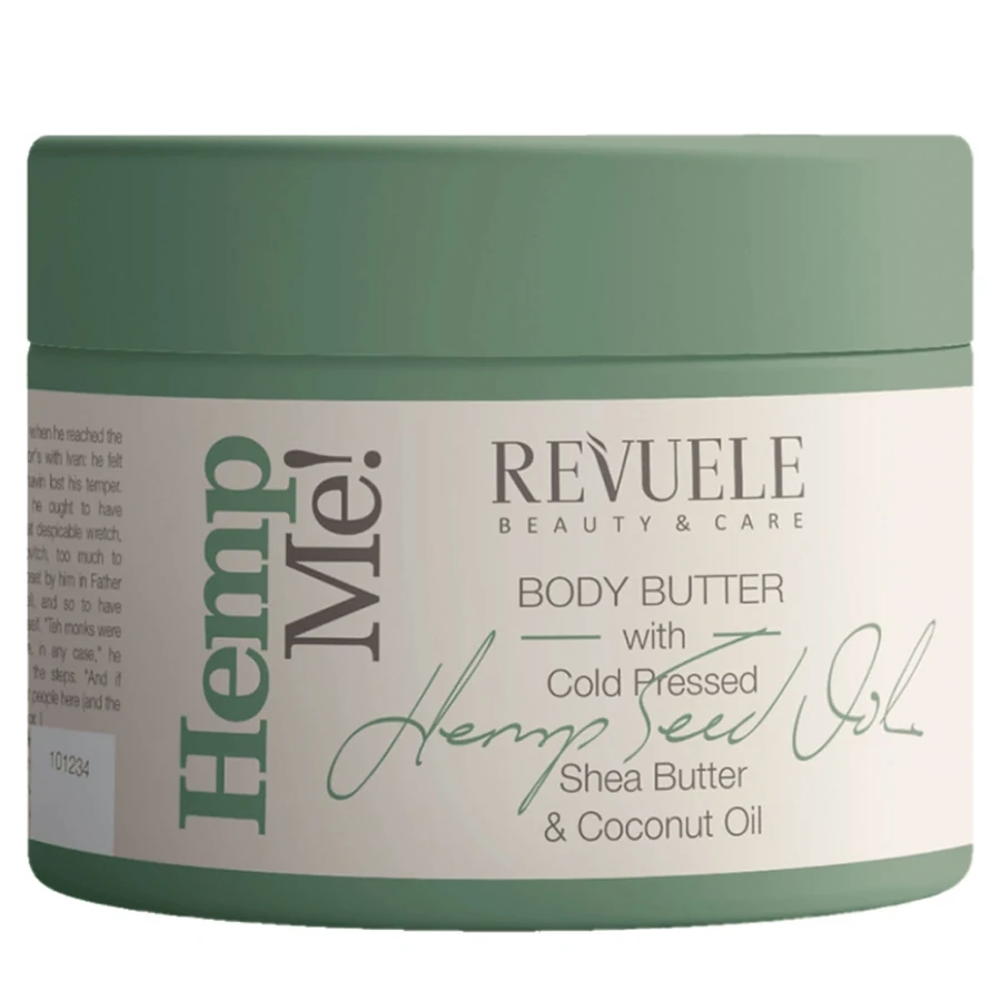 Баттер для тіла з маслом конопель Revuele Hemp me! Body Butter with Hemp Seed Oil 300 мл