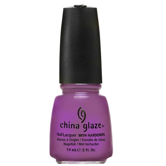 Лак China Glaze Gothic Lolita темно-бузковий з шиммером 14 мл