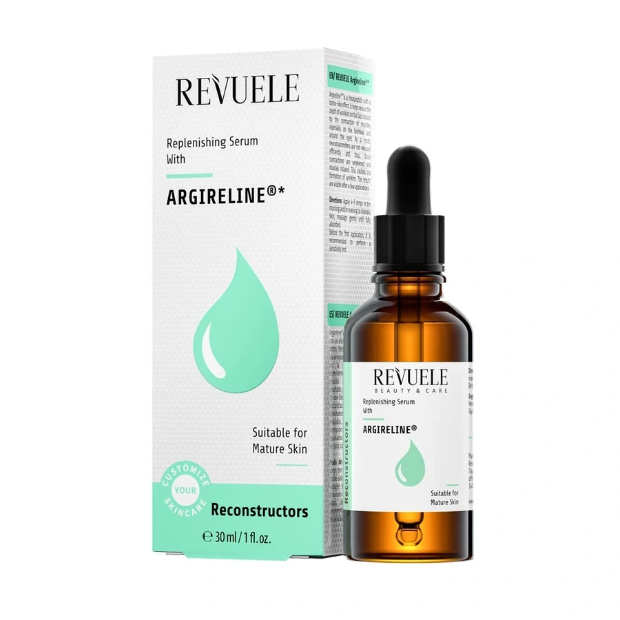 Сироватка для обличчя з аргіреліном Revuele Replenishing Serum with Argireline 30 мл