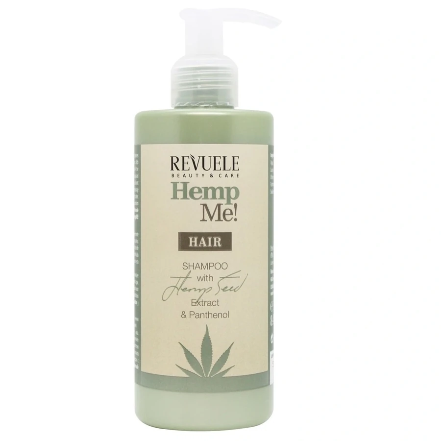 Шампунь для ламкого волосся з маслом конопель Revuele Hemp Me! Hair Shampoo with Hemp Seed 250 мл