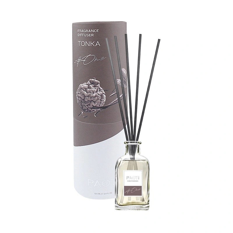 Ароматичний дифузор для будинку Боби тонка PAOTI Fragrance Diffuser #One - Tonka 100 мл