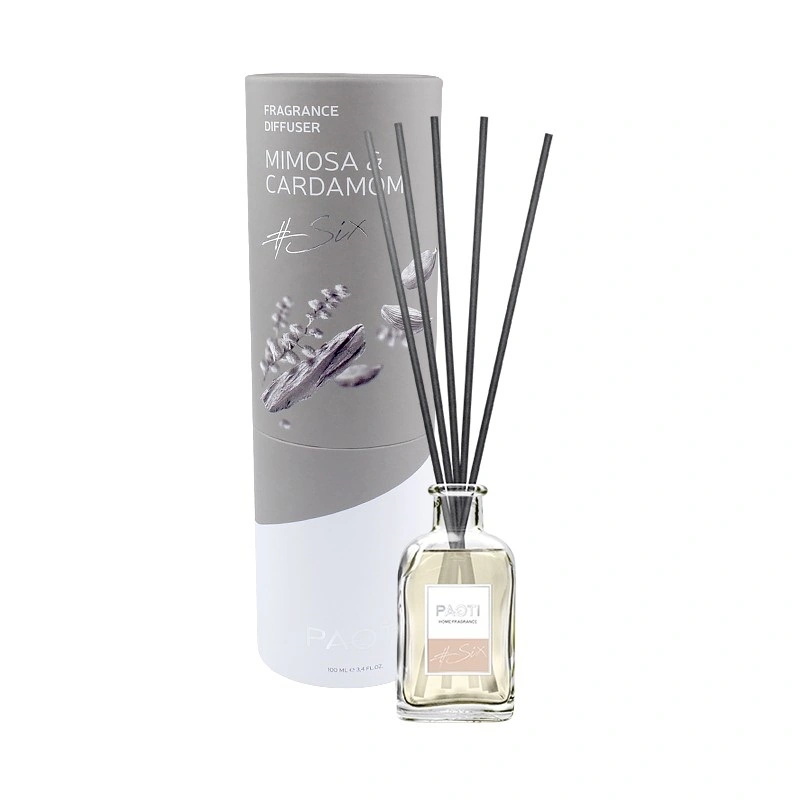 Ароматичний дифузор для дому Мімоза та кардамон PAOTI Fragrance Diffuser #Six - Mimosa & Cardamom 100 мл