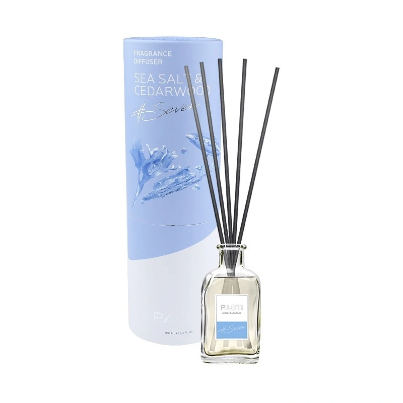 Ароматичний дифузор для дому Морська сіль та кедр PAOTI Fragrance Diffuser #Seven - Sea Salt & Cedarwood 100 мл