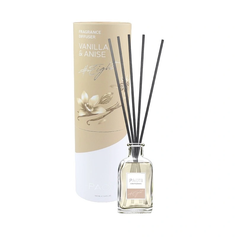 Ароматичний дифузор для будинку Ваніль та аніс PAOTI Fragrance Diffuser #Eight - Vanilla & Anise 100 мл