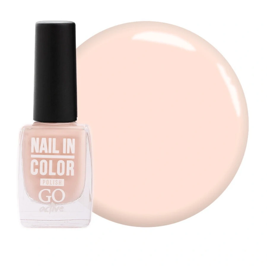 Лак для нігтів GO Active Nail in Color №32 рожевий крем, емаль 10 мл
