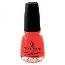 Лак China Glaze Japanese Koi яскравий морквяний, неон 14 мл