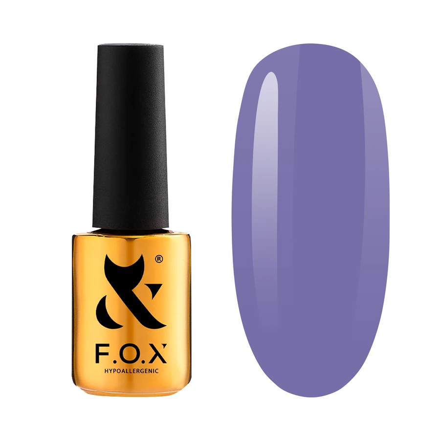 Гель-лак FOX Gel Polish Gold Spectrum 147 світлий фіолетовий, емаль 7 мл