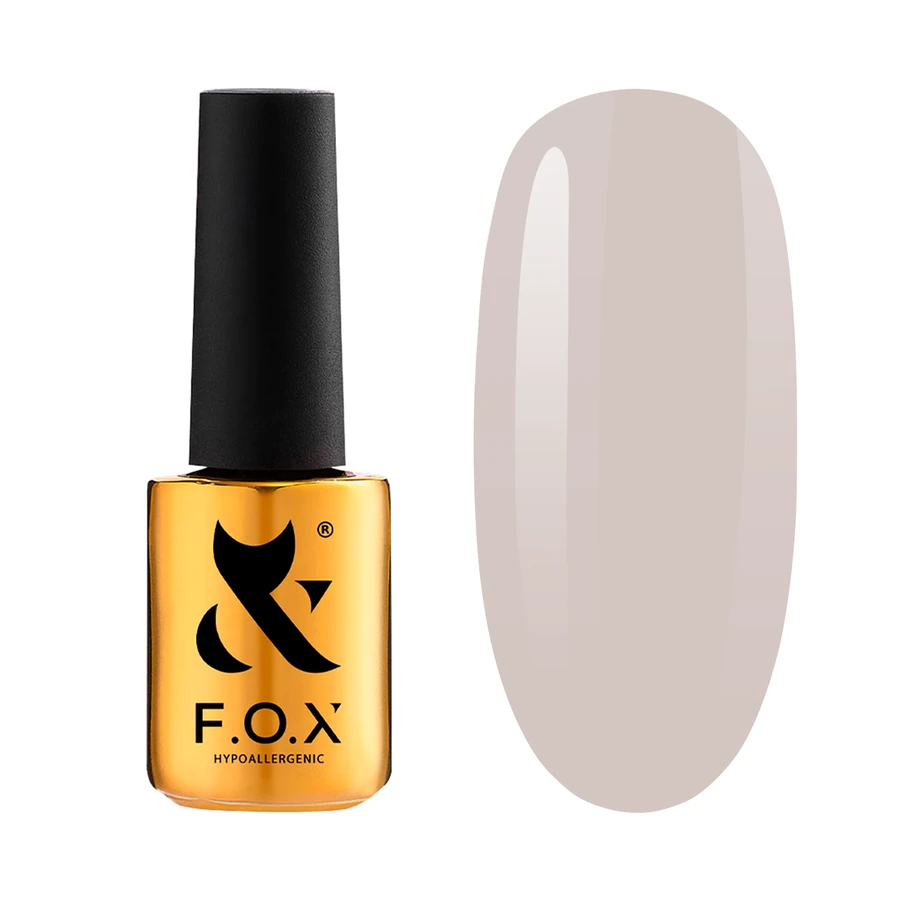 Гель-лак FOX Gel Polish Gold Spectrum 153 нюдовий, емаль 7 мл