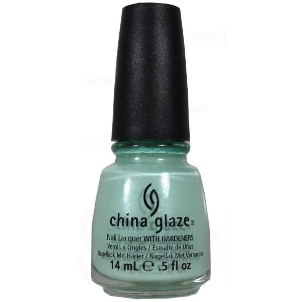 Лак China Glaze Keep Calm, Paint On селедоновий, з дрібним шиммером 14 мл