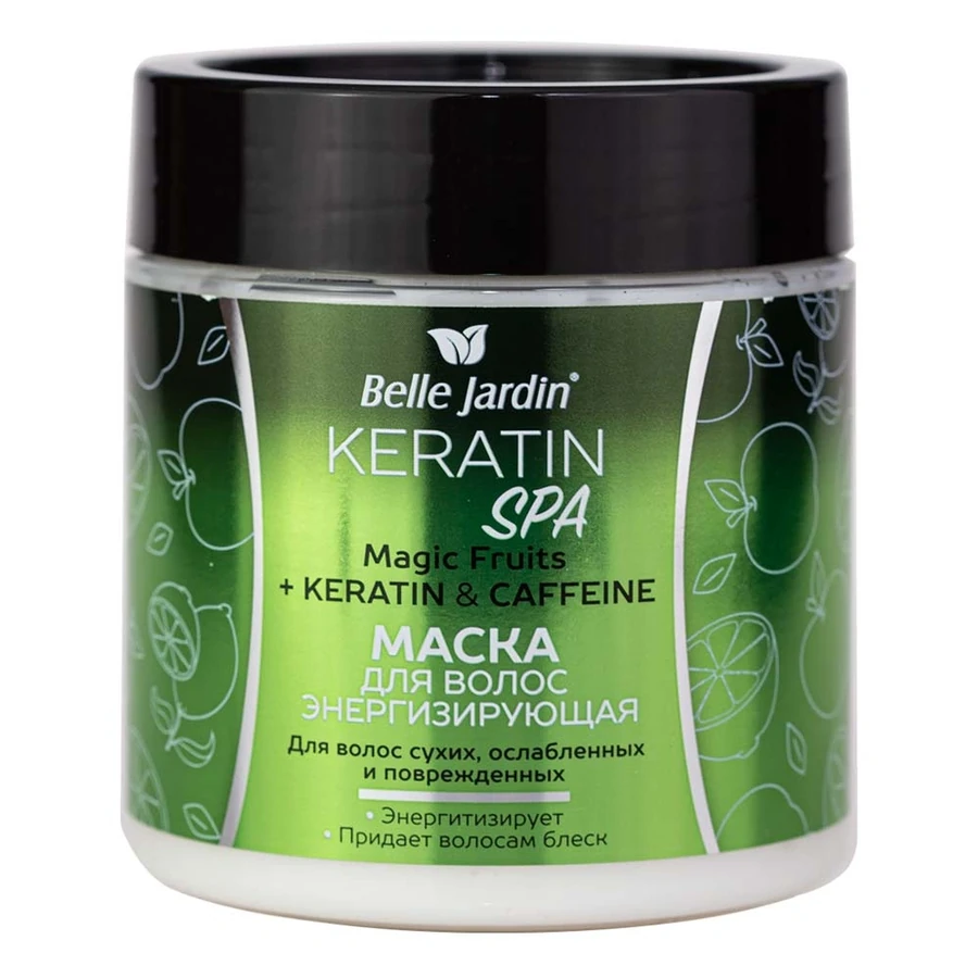Маска для волосся енергійна Belle Jardin Keratin Spa Magic Fruits Hair Mask 450 мл