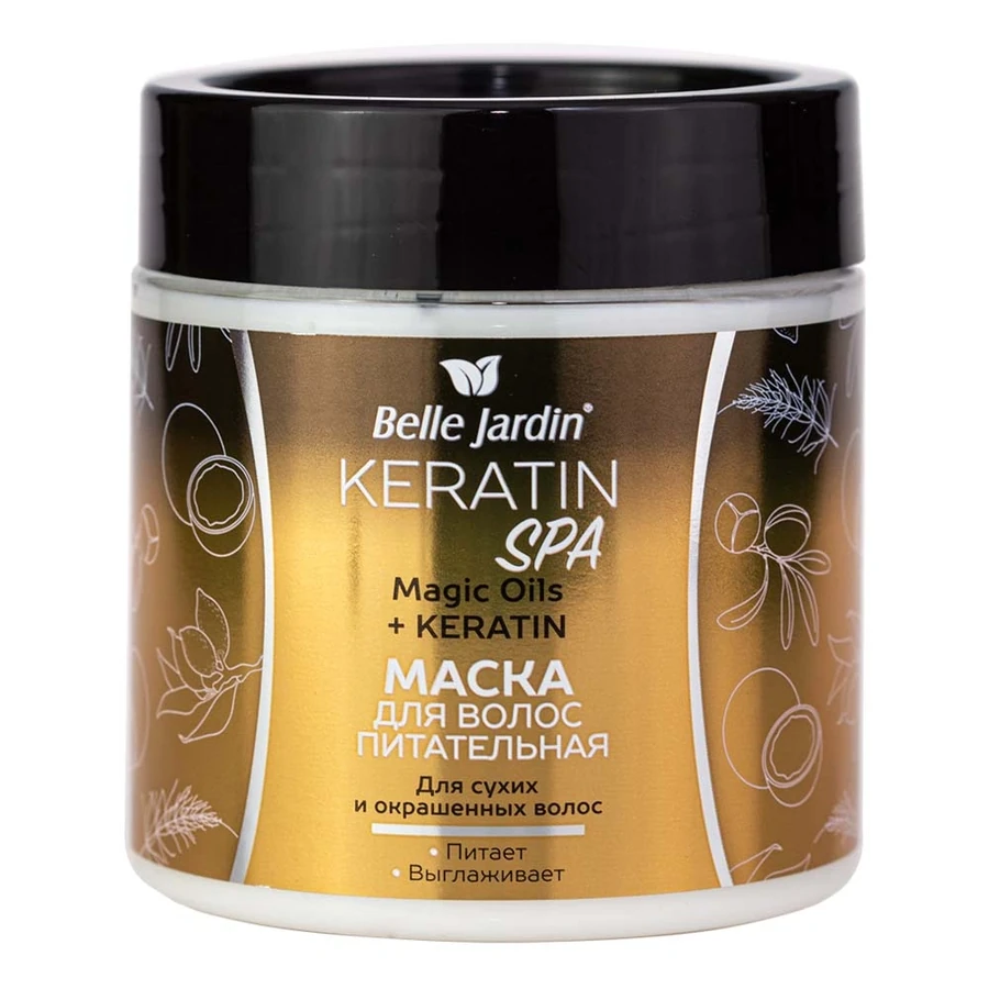 Маска для фарбованого волосся Belle Jardin Keratin Spa Magic Oils Hair Mask 450 мл