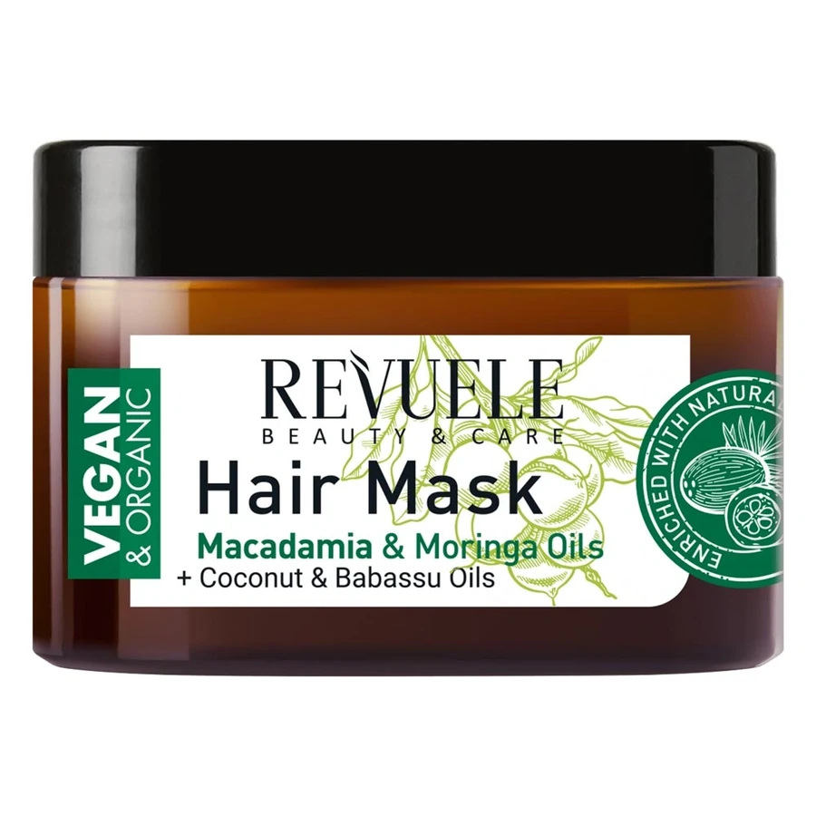 Revuele Vegan&Organic Natural Line Macadamia & Moringa Oils Hair Mask 360 мл